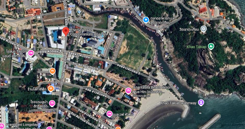 คอนโดหัวหินราคาถูกกว่าตลาด คอนโดพร้อมอยู่ เขาตะเกียบ ถูกกว่าประเมินแบ้งค์ ขายคอนโดพร้อมผู้เข่ามีรายได้เลย