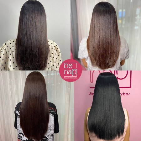 Benap Sleep salon & Beauty bar ย้อมสีผมแฟชั่น ไฮไลท์ ดัดดิจิตอล เคราติน ยืดผมถาวร ตัดผม