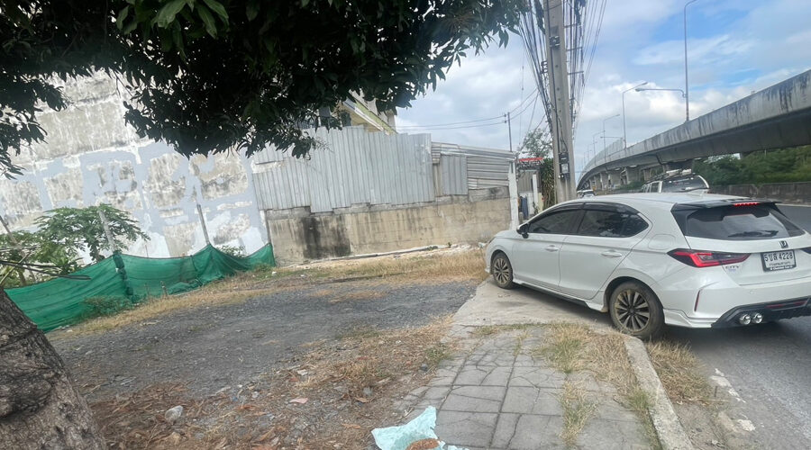 ที่ดิน ขาย ติดถนนใหญ่ เหมาะทำหอพัก ทำอพารทเม้นท์คลังสินค้ ที่ดินสาย5เจ้าของขายเอง ราคาถูก