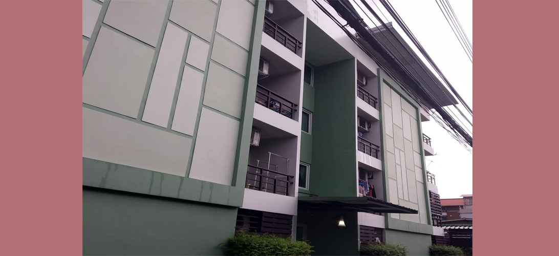 ให้เช่า หอพัก ใกล้แอร์พอร์ตลิงค์หัวหมาก ทีพักรายเดือน ราคา4500 ติดถนนใหญ่ รถไฟฟ้าสายสีเหลืองสถานีศรีกรีฑา